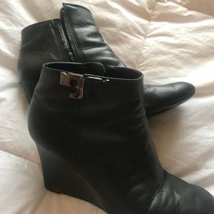 Tory Burch 2016 Wedge Booties- Tory box included!